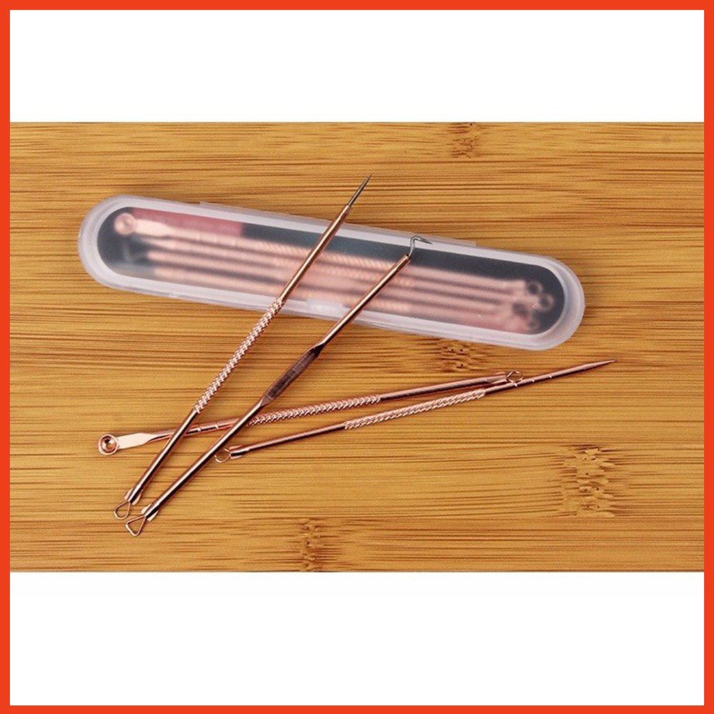Bộ cây nặn mụn 4 cây 8 đầu