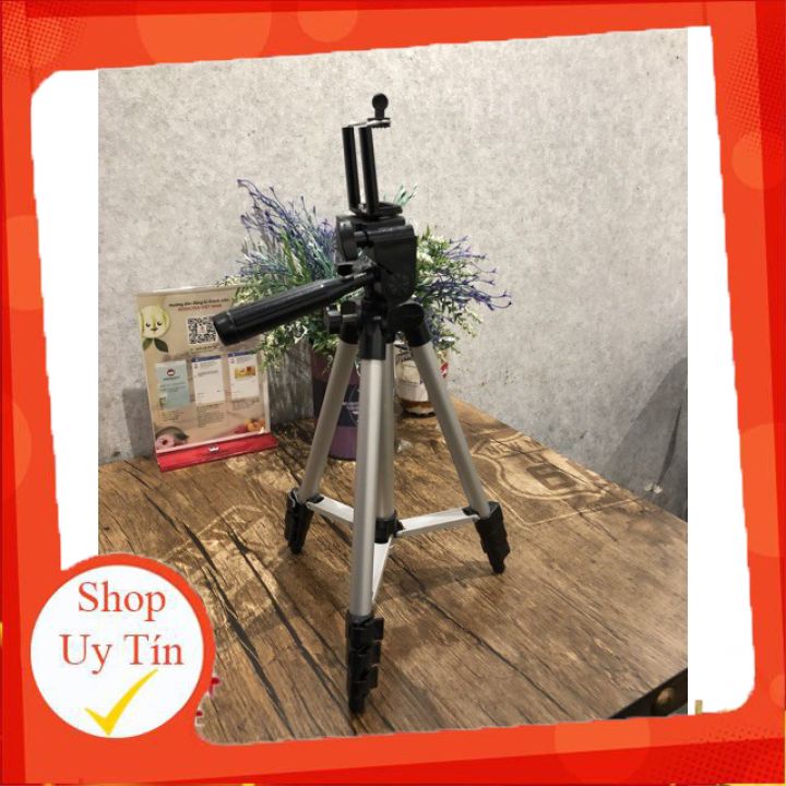 [HCM]Giá đỡ 3 chân máy chụp ảnh Tripod TF-3110 + Miếng kẹp điện thoại