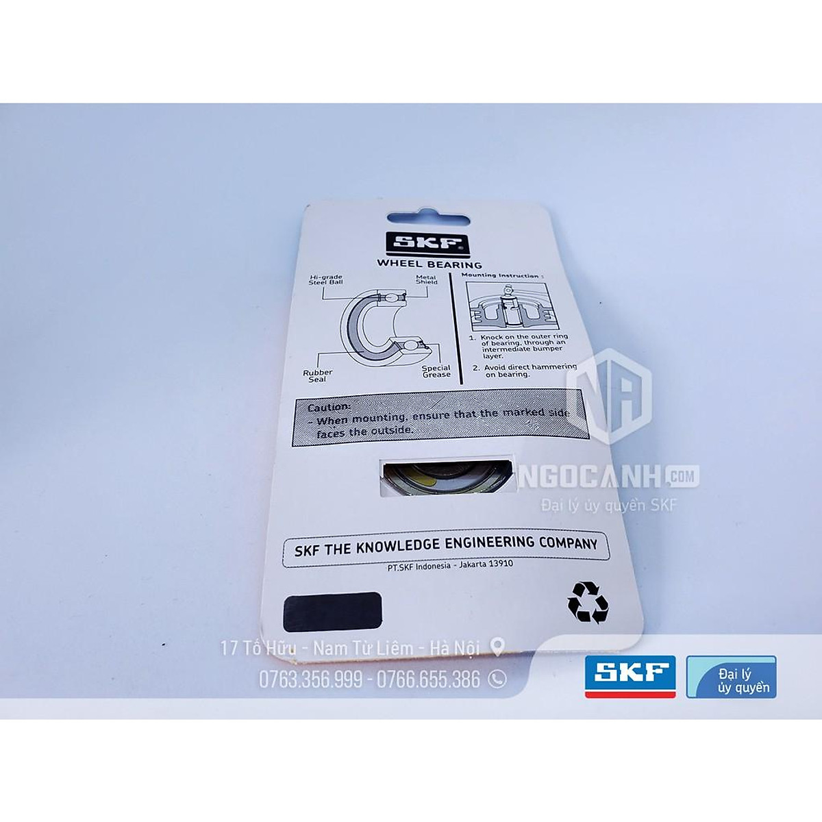 Bạc đạn xe máy SKF Enduro 6201-RS1Z/VC520
