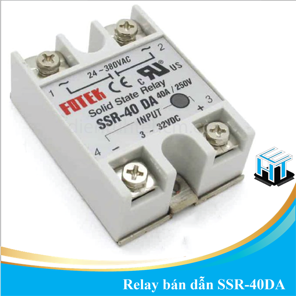 Relay bán dẫn ssr-40da - 40a/60da - 60a/100da - 100a