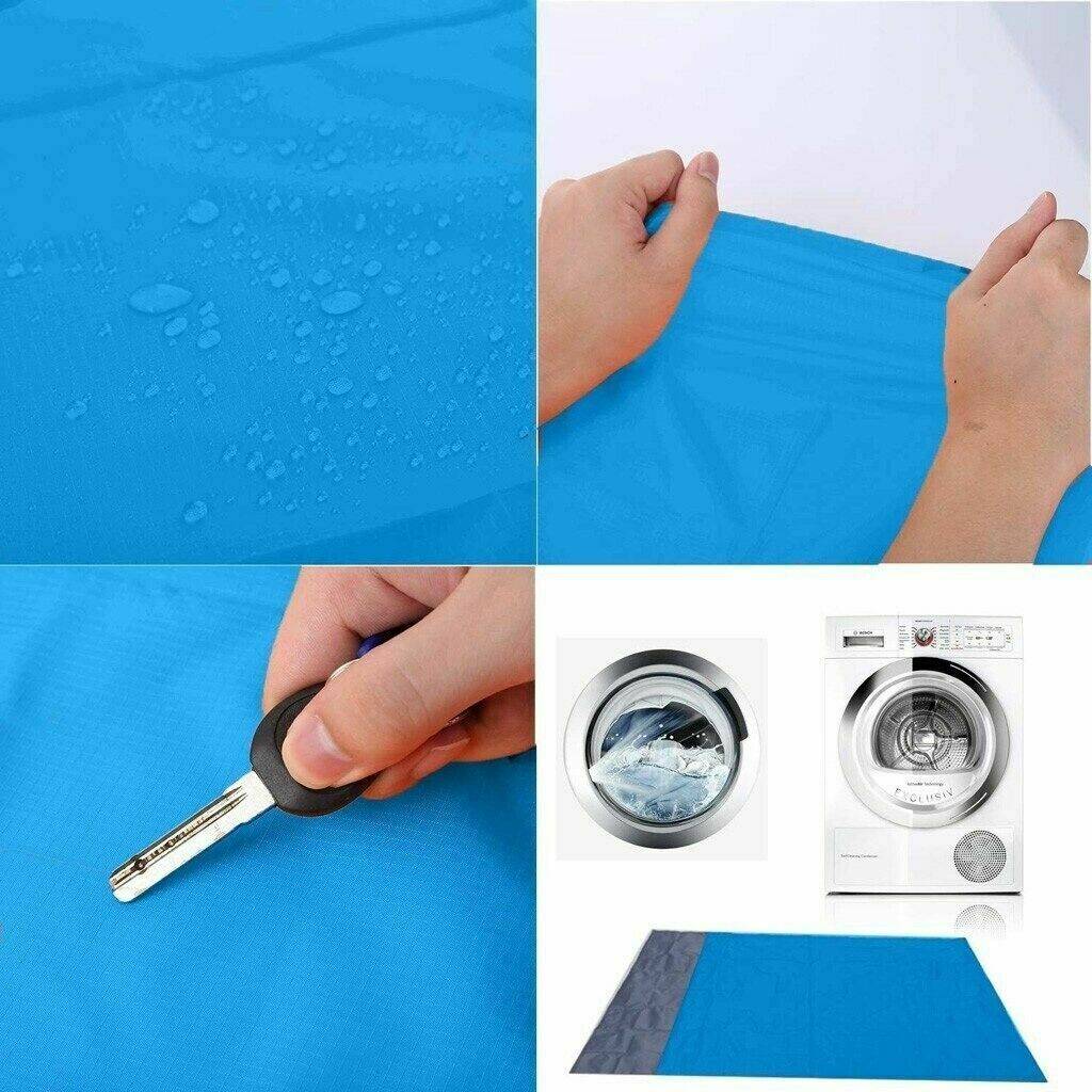 【Barley】thảm picnic waterproof polyester bedding bag handy
