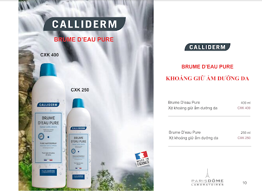 [HCM]Xịt Khoáng Dưỡng Da CALLIDERM 400ML