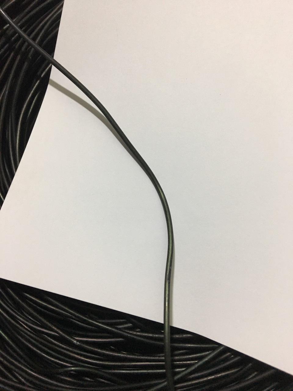 Dây Nhôm Xám đen dẻo uốn cây cảnh 2 ly cuộn1 kg