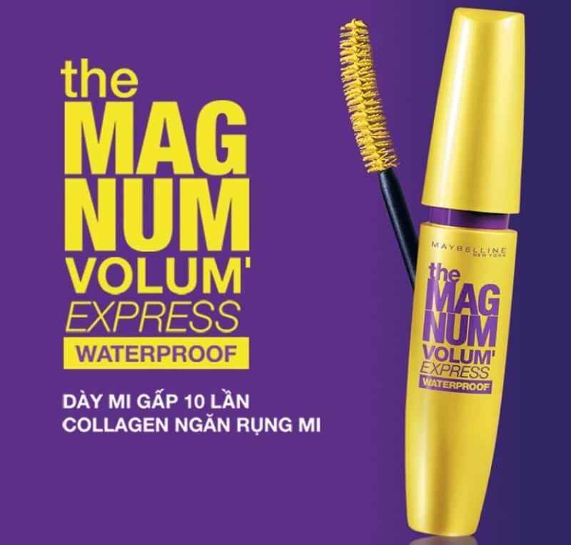 Mascara Maybelline Magnum Làm Dày Mi 10 Lần (9.2ml)