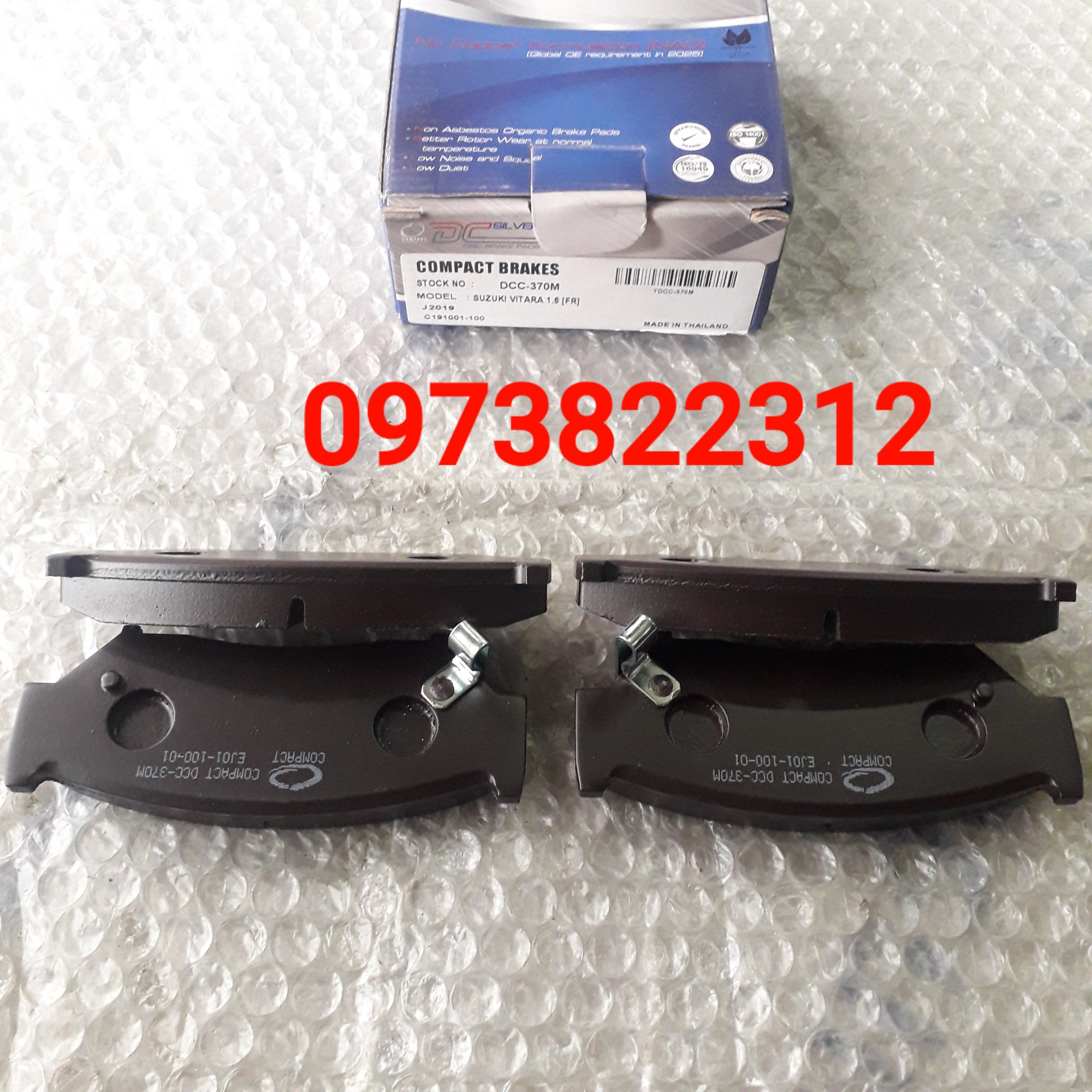 Má phanh trước Vitara 02-06 ( Giá 1 Bộ) COMPAC