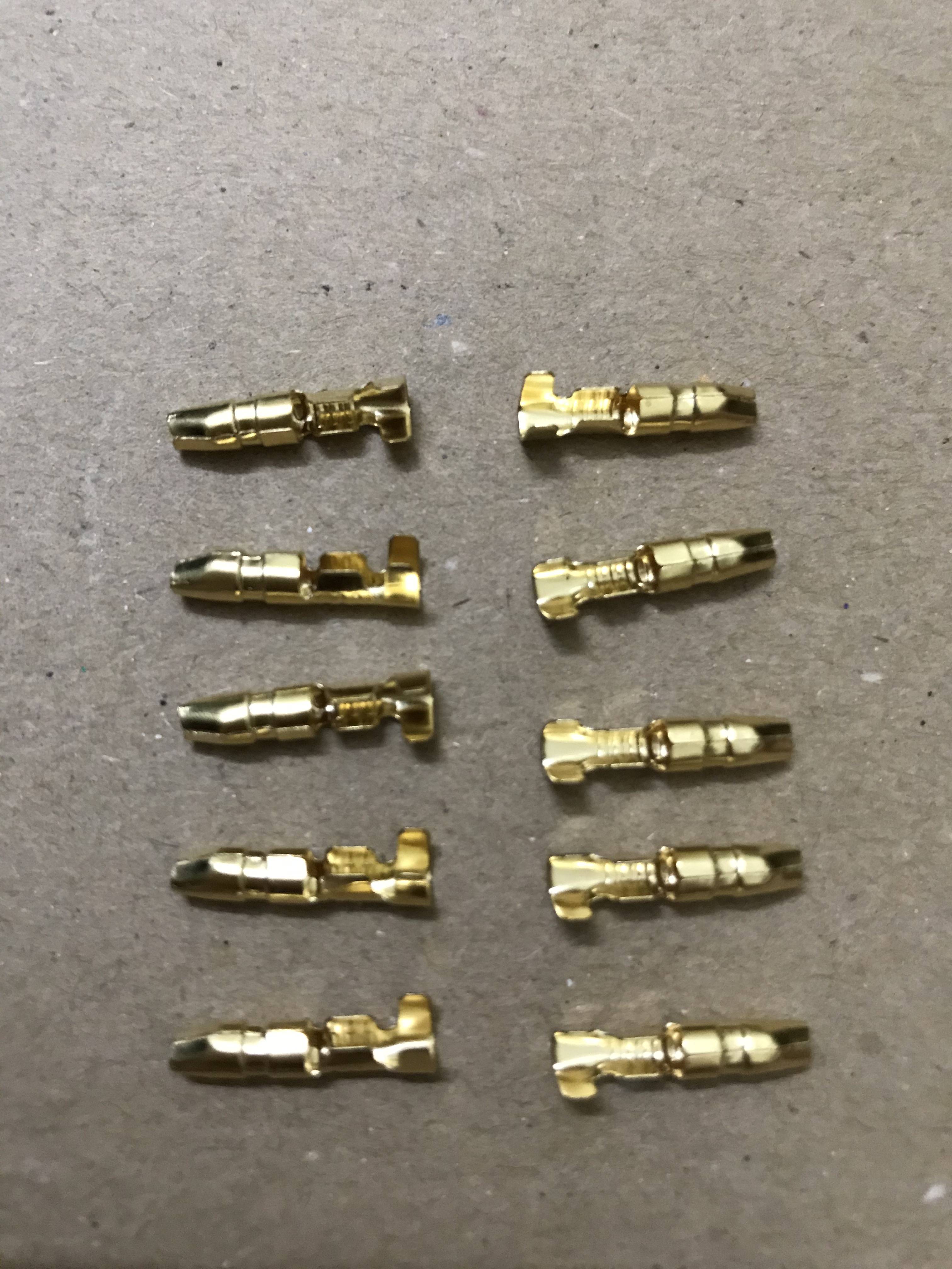 [HCM]Đầu cos xe máy-ghim tròn nhỏ đầu đực -1 bịch 100 cái