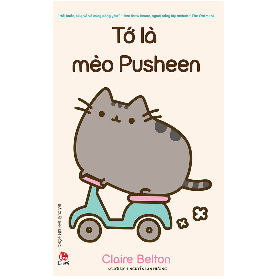 Truyện tranh tớ là mèo pusheen - nxb kim đồng