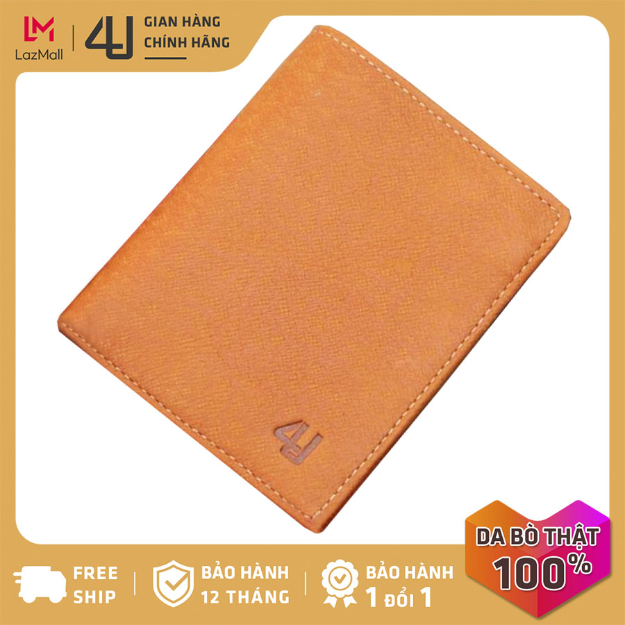 >> BÁO GIÁ BÓP VÍ NAM DA BÒ THẬT CAO CẤP DÁNG PHIÊN BẢN 2020 | Shopee Lazada Sendo Tiki mới nhất 244 Bóp ví nam da bò thật 4U cao cấp dáng đứng, nhiều ngăn đựng tiền và thẻ tiện dụng FB163B (Nâu bò)