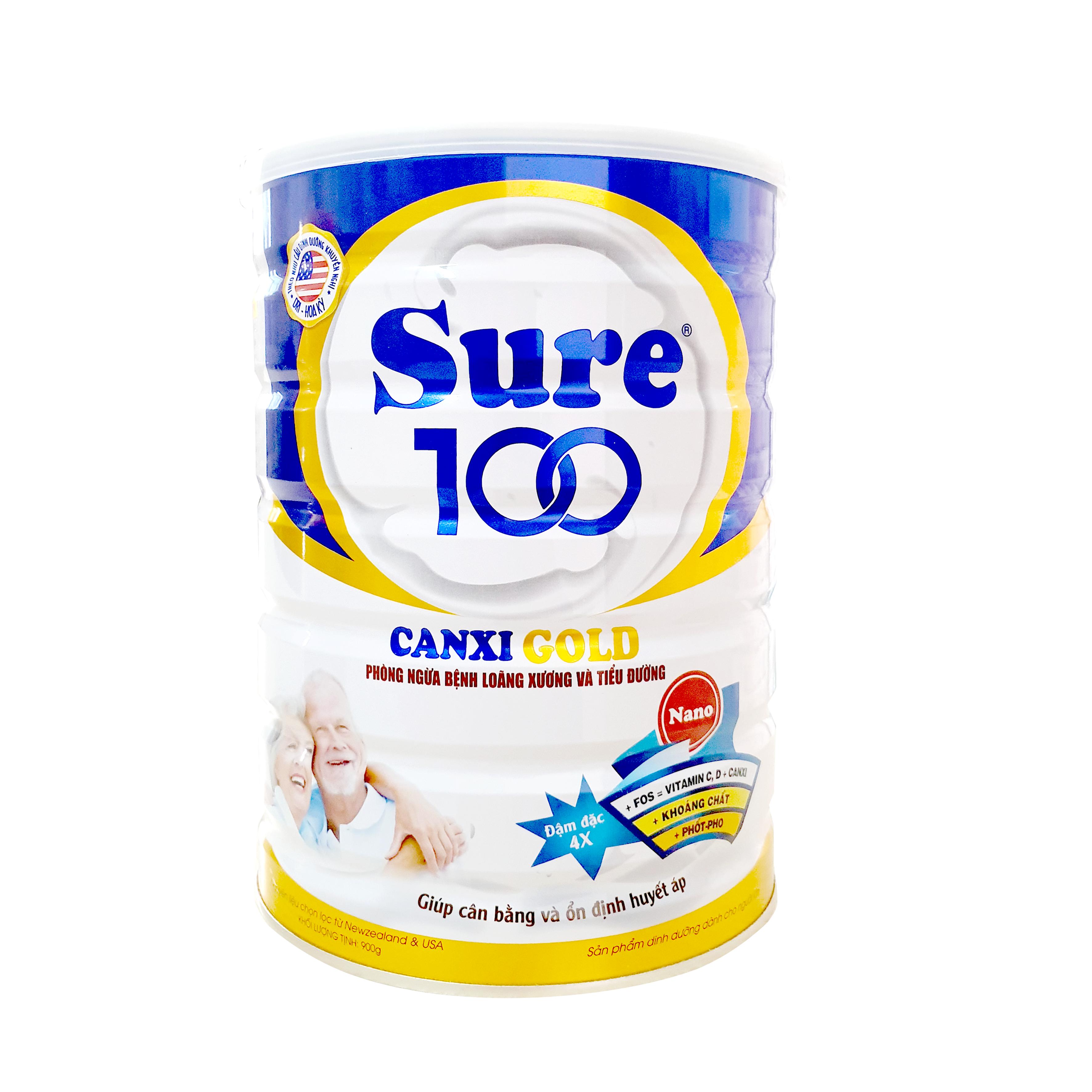 [HCMC] calcium milk sure 100 bone support