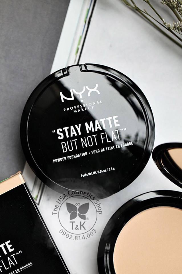 PHẤN PHỦ NYX STAY MATTE BUT NOT FLAT 12 TAWNY