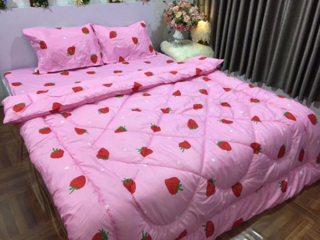 [HCM]Bộ drap 2m2 cotton poly ms83729