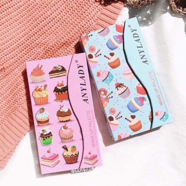 bảng phấn mắt bóp Eyeshadow Makeup Anylady