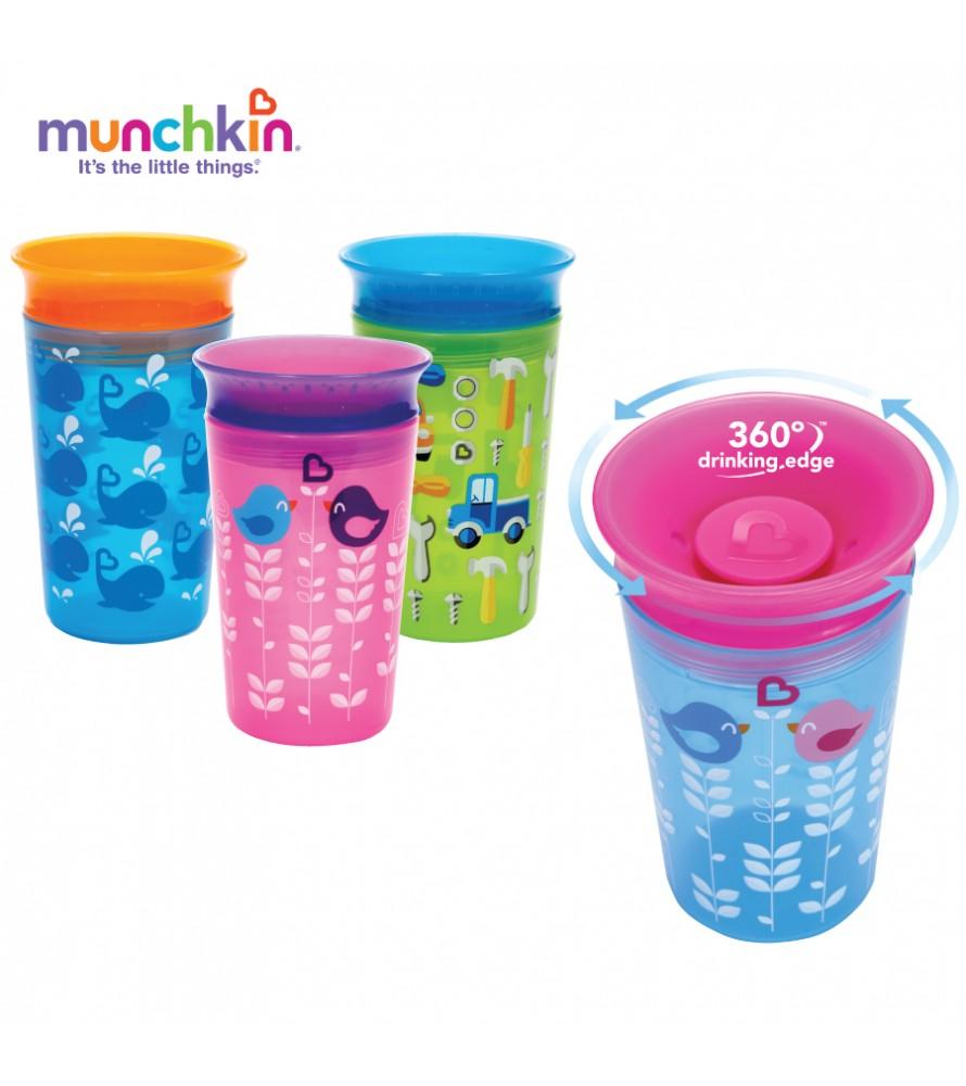 CỐC TẬP UỐNG DECO 360 ĐỘ MUNCHKIN (266ML)