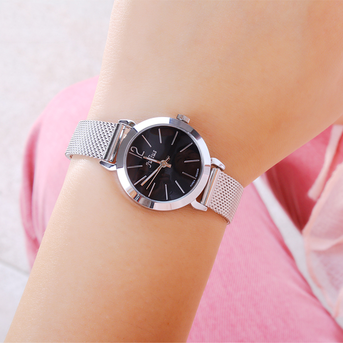 Đồng hồ nữ Julius Hàn Quốc JA-732 dây thép