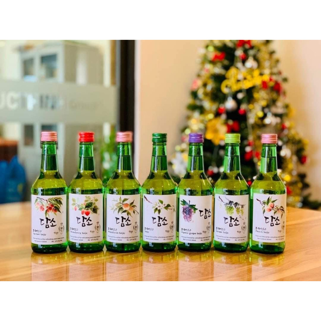 SoJu DamSo Hàn Quốc Vị Dứa 360ml