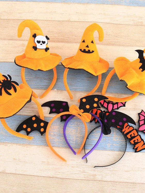 Cài tóc nữ băng đô bờm tóc HALLOWEEN