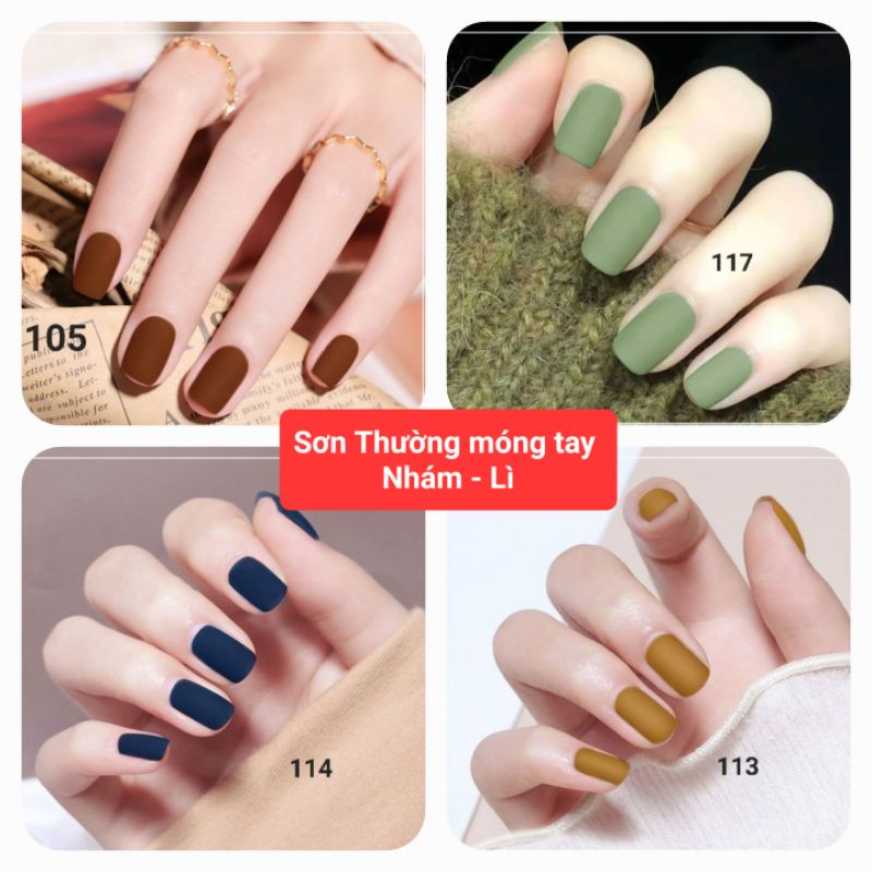 sơn móng thường , sơn móng tay , sơn không hơ máy