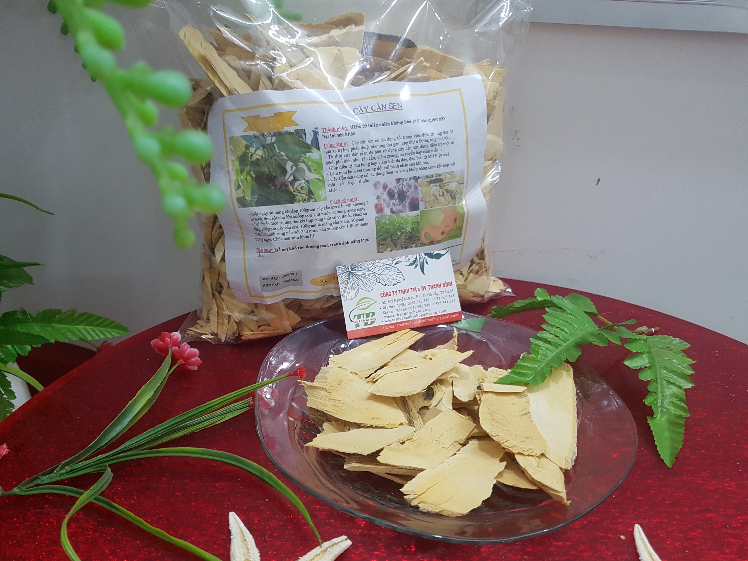 Cây Cần Sen Khô 1KG - Thảo Dược Thanh Bình
