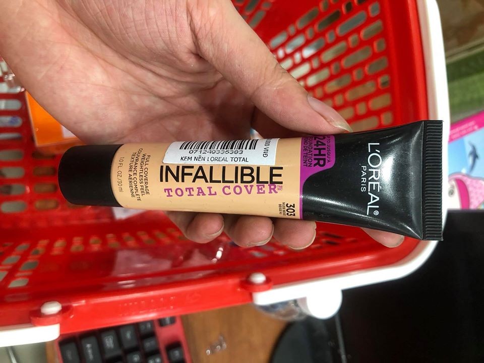 KEM NỀN L'OREAL INFALLIBLE TOTAL COVER 24HR FOUNDATION  - 5008
