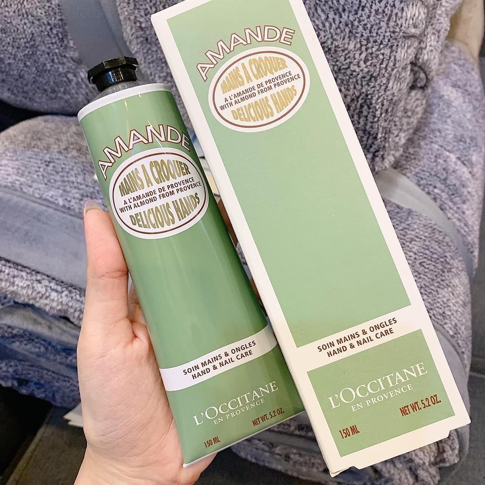 Kem tay loccitane hạnh nhân 150ml - kem dưỡng tay l'occitane hand cream