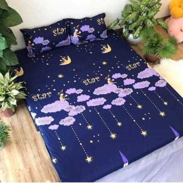 Xả kho Bộ ga gối cotton poly M6 .M8 .2M2( Xả 500 mẫu )