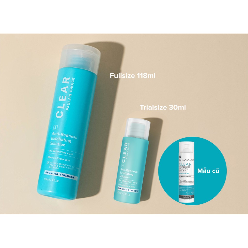 [HCM]Dung Dịch Giảm Mụn PaulaS Choice Anti-Redness Exfoliating Solution 30Ml