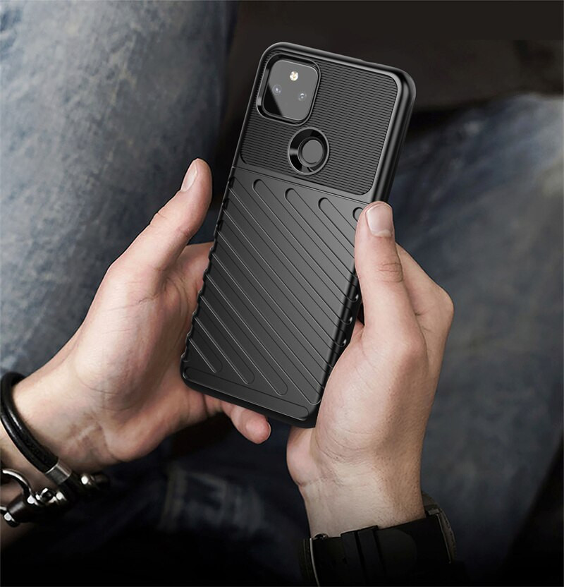 [LaoHac Store] Ốp Lưng Chống Sốc Dạng Vân Chéo Dành Cho Google Pixel 4A5G/5/5A5G