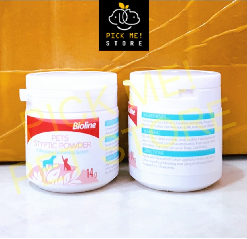 [Hộp 14g] Bột Cầm Máu Bioline - Dành cho Chó Mèo