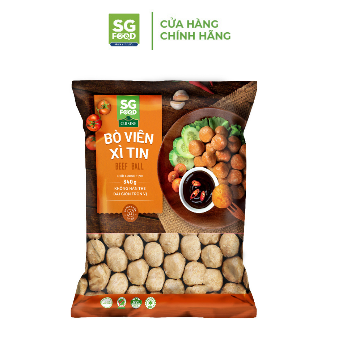 Bò Viên Xì Tin SG Food 340g