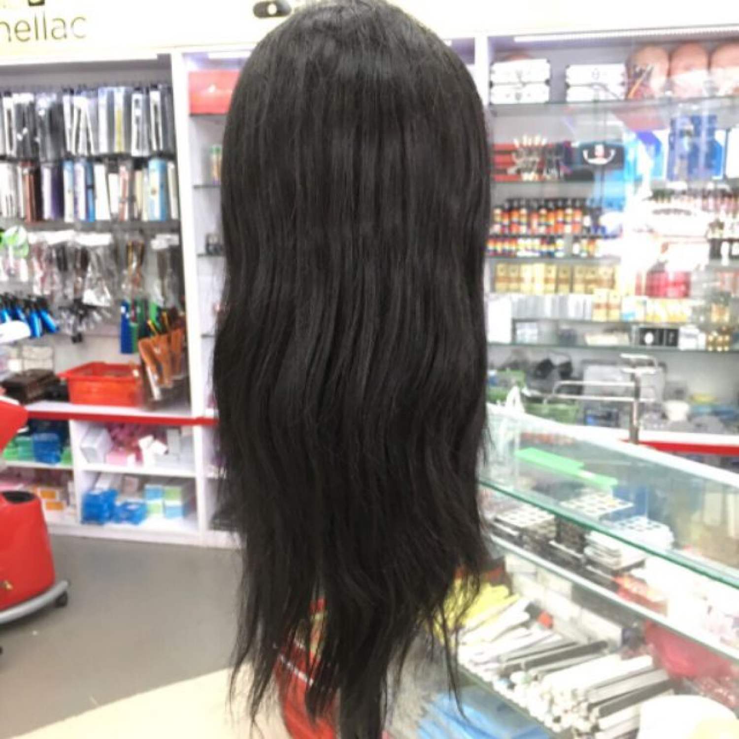Đầu manocanh học cắt 100% tóc giả