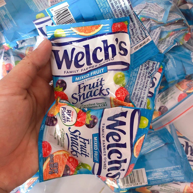 Kẹo Dẻo Welch's Mixed Fruit Mini 22.7G