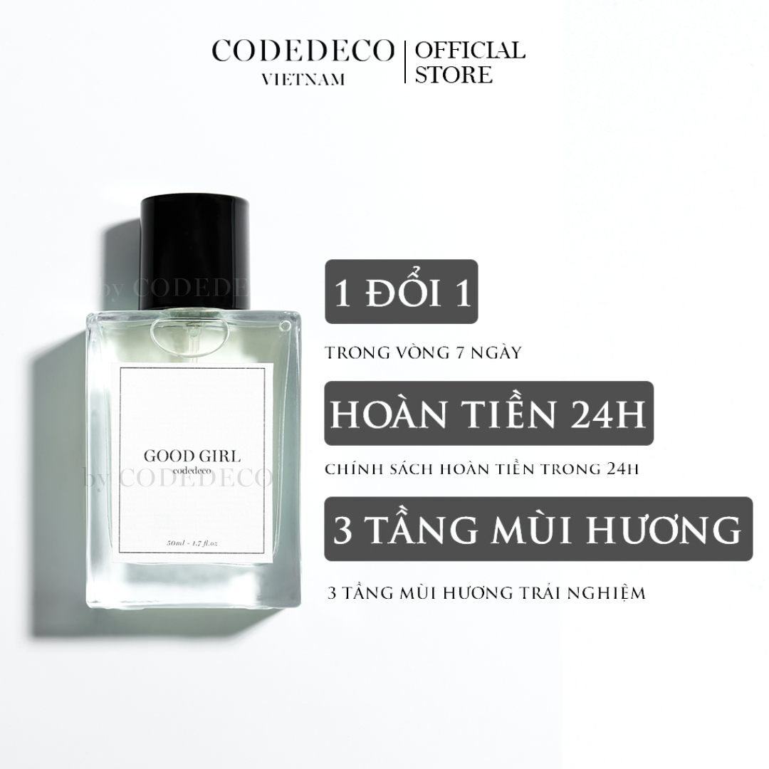 Tinh dầu nước hoa CODEDECO Good Girl 50ml