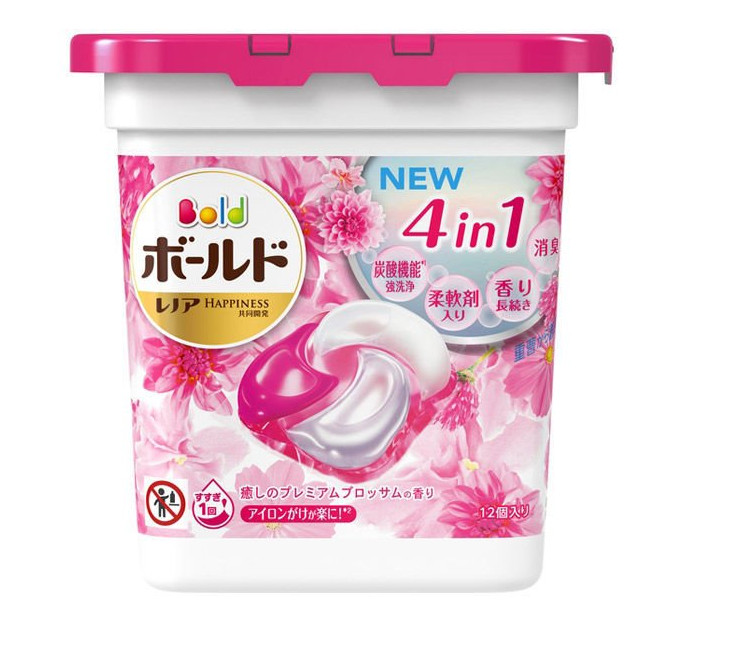 VIÊN GIẶT XẢ GELBALL 4IN1 NHẬT BẢN (HỘP 12 VIÊN)