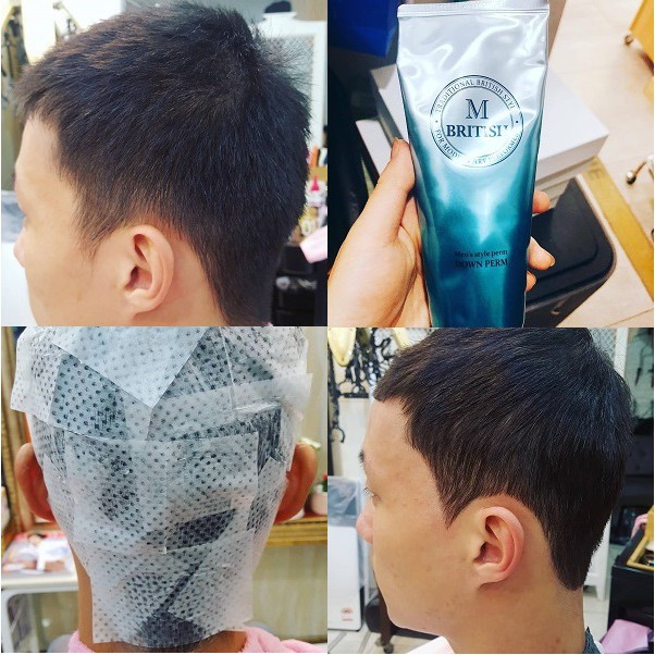 Kem ép side tóc BRITISH M Men's Style Down Perm 200g