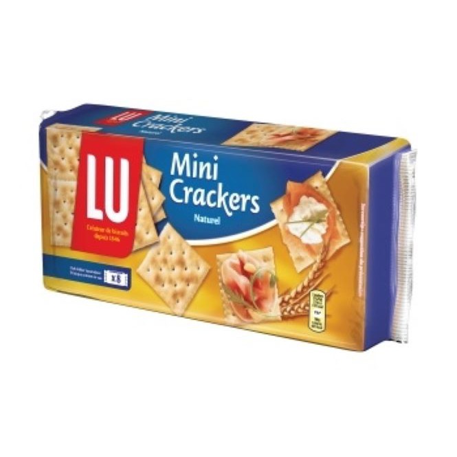 Bánh Lu Mini Crakers- Natural( LU LẠT) 250g/gói