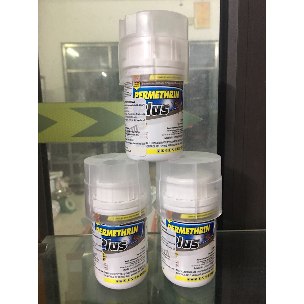 Thuốc diệt muỗi Permethrin plus Nhập khẩu Anh Quốc 100ml