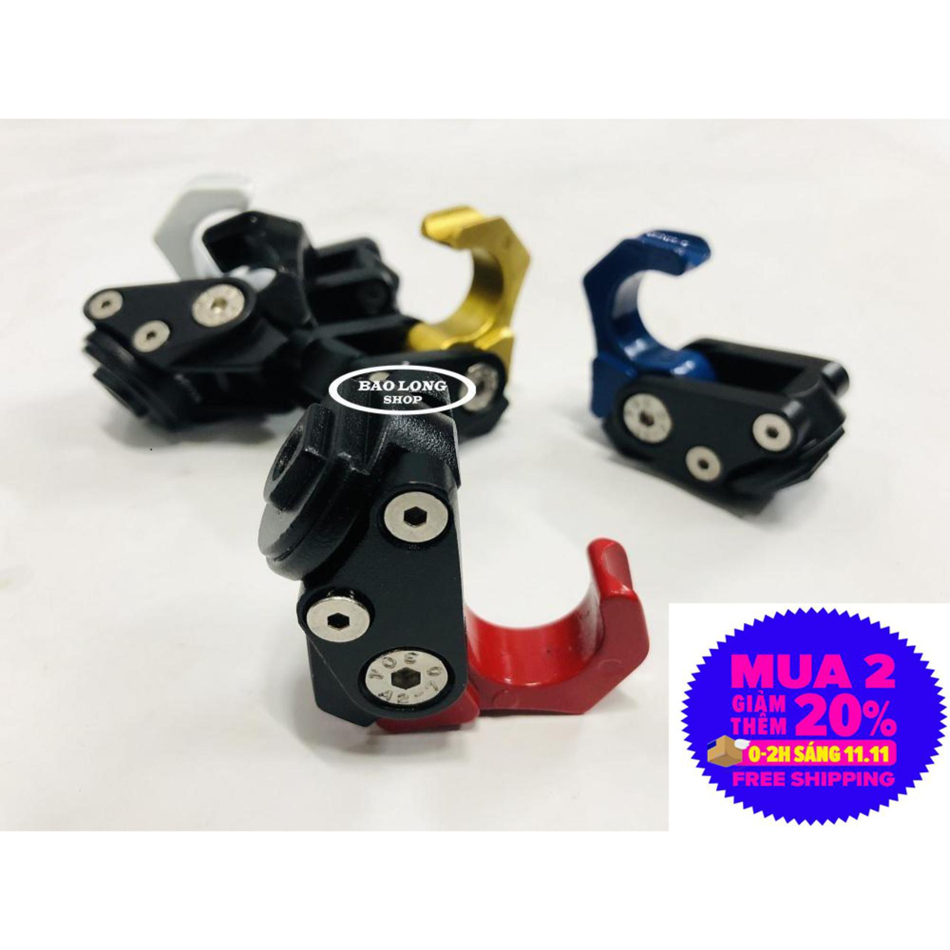 Móc Treo Đồ BIKER Nhôm CNC gắn VARIO,CLICK,VISION.......mọi loại xe máy