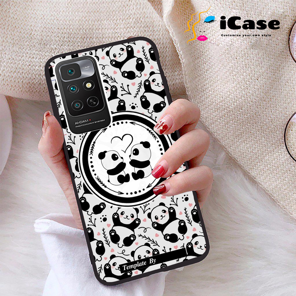 Ốp lưng Xiaomi Redmi Note 11 4G viền dẻo TPU BST Panda