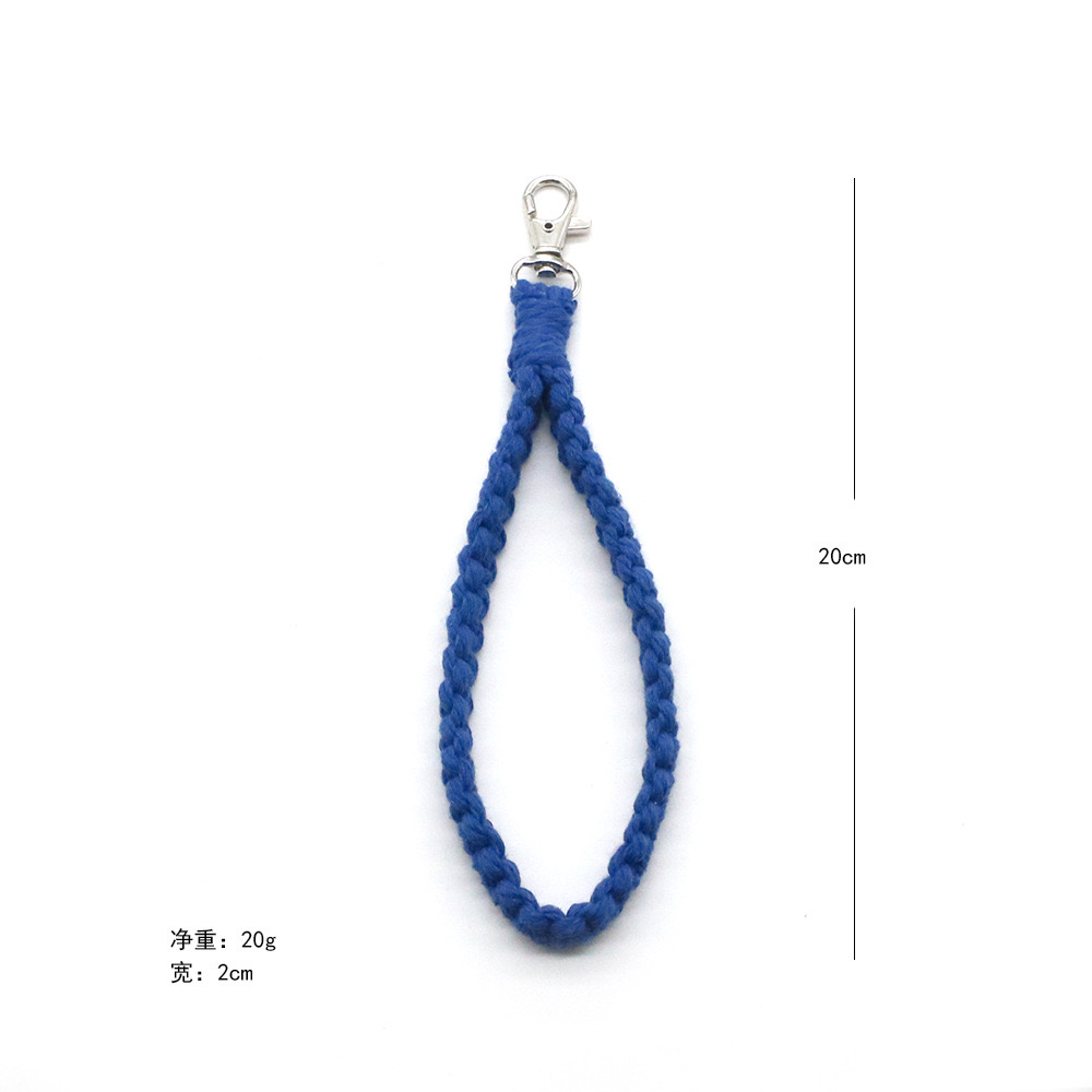 Móc khoá thắt dây macrame