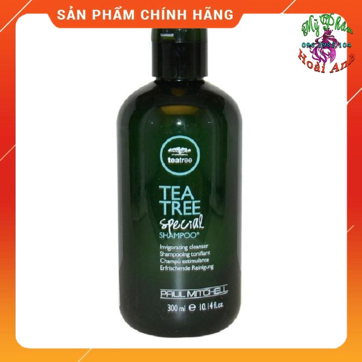 Dầu gội trà xanh bạc hà ngăn gàu paul mitchell tea tree special shampoo 300ml usa
