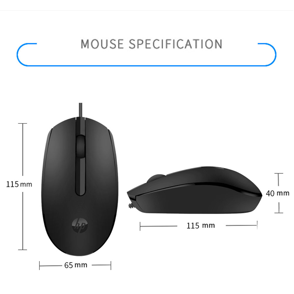 [HCM]Chuột Có Dây HP M10 - BH 12 Tháng