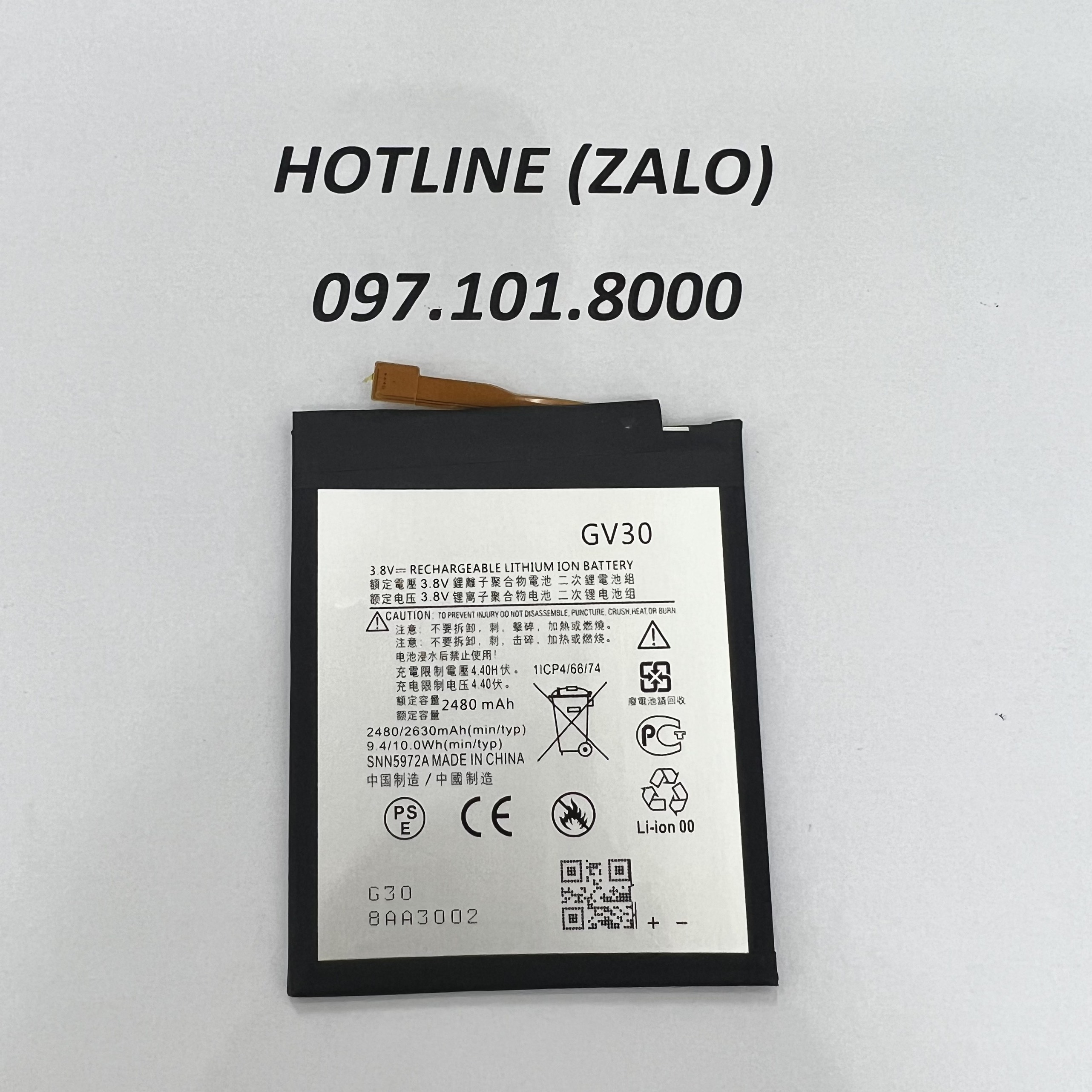 PIN MOTOROLA MOTO Z (XT1650) GV30