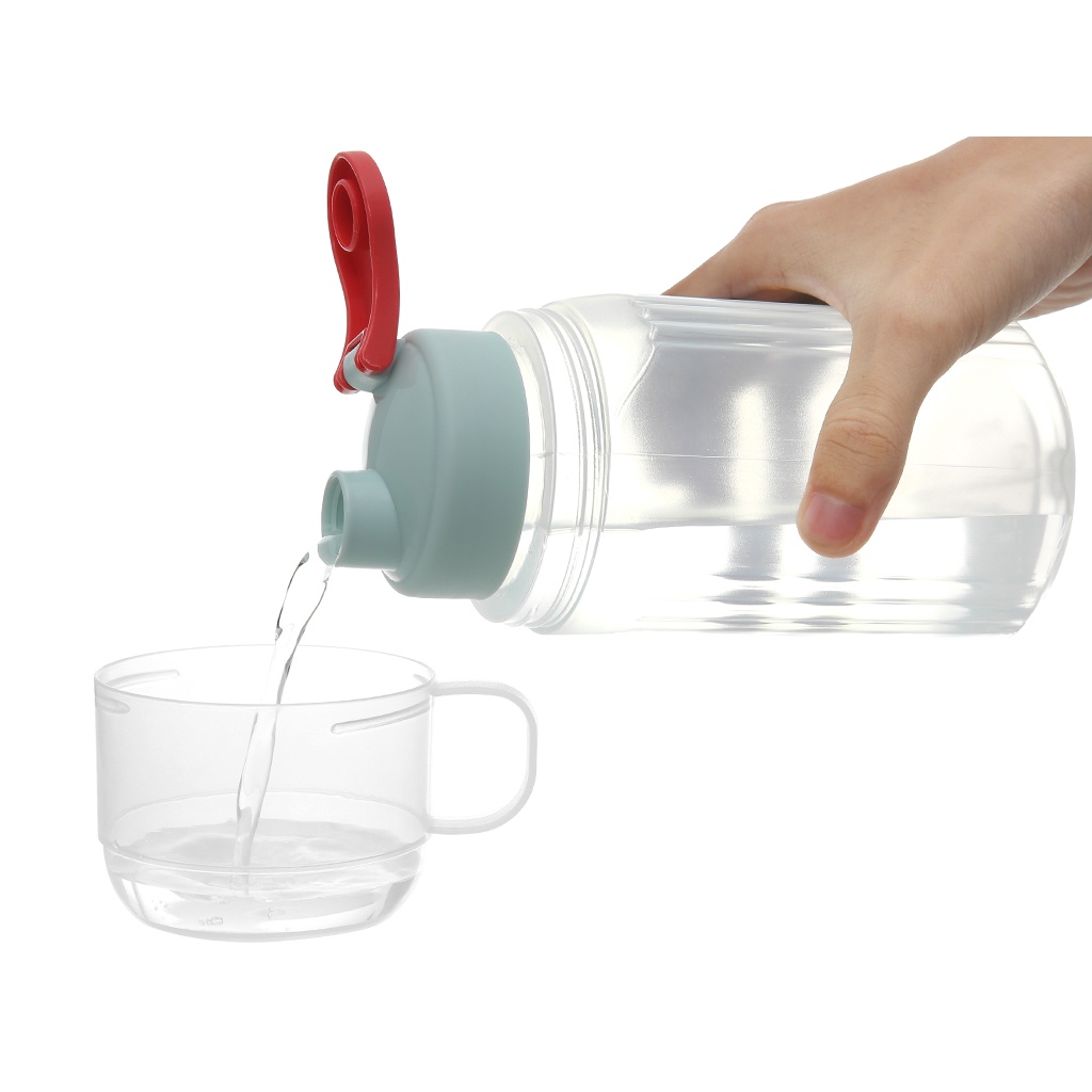 Bình nước siêu sạch có ca uống 1l4 và 1 lít
