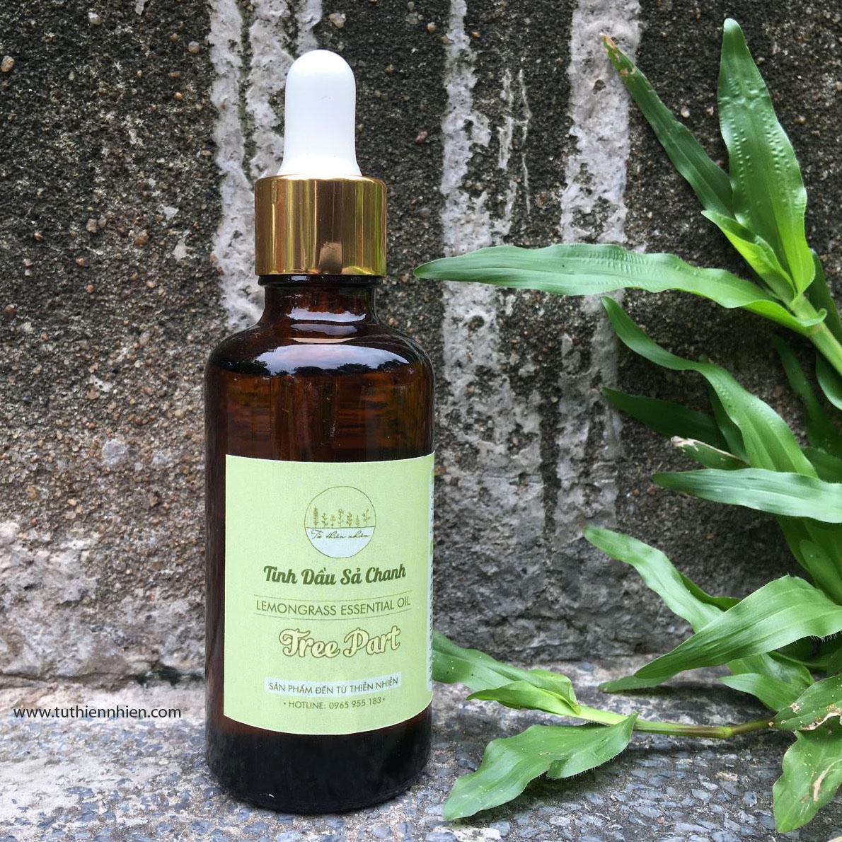 [HCM]Tinh Dầu Sả Chanh Nguyên Chất 50ml