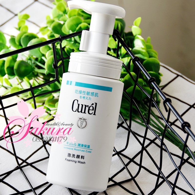 [HCM]Sữa Rửa Mặt Curel Foaming Wash 150Ml