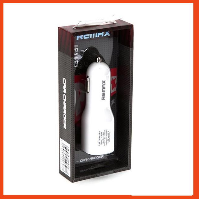 Củ sạc ô tô 2 cổng 2.1A USB Remax RCC201