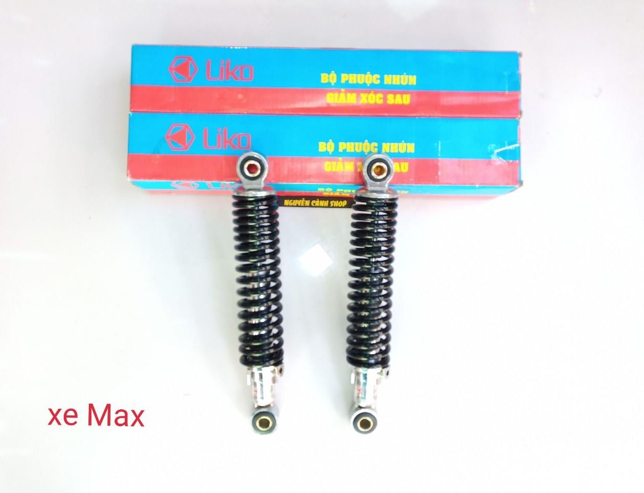 Phuộc sau xe max liko đen