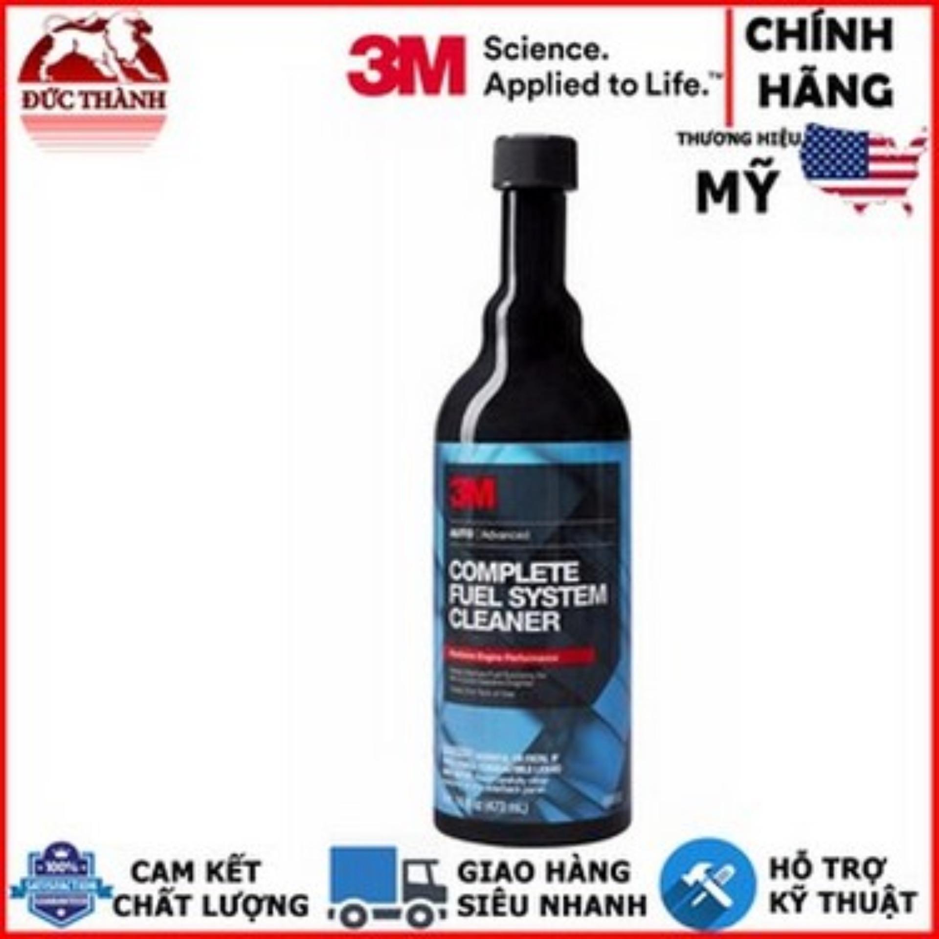 Xúc pét xăng - 3M Complete Fuel System Cleaner 08813 473ml