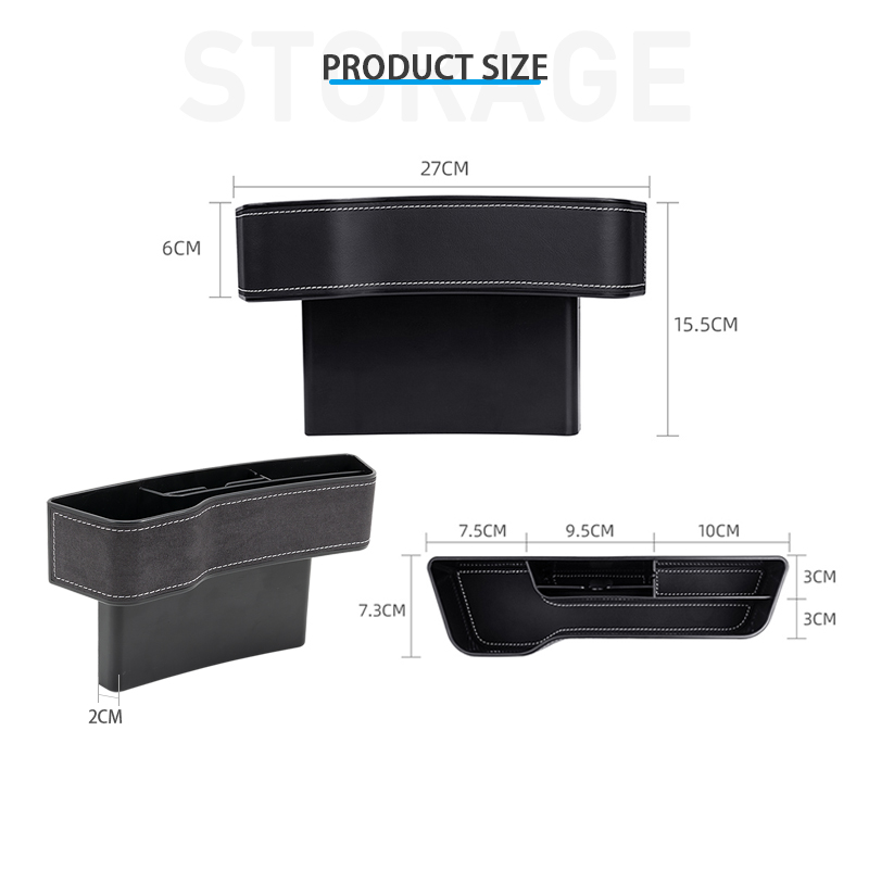 Car Organizer Two Style Universal Seat Gap Storage Box