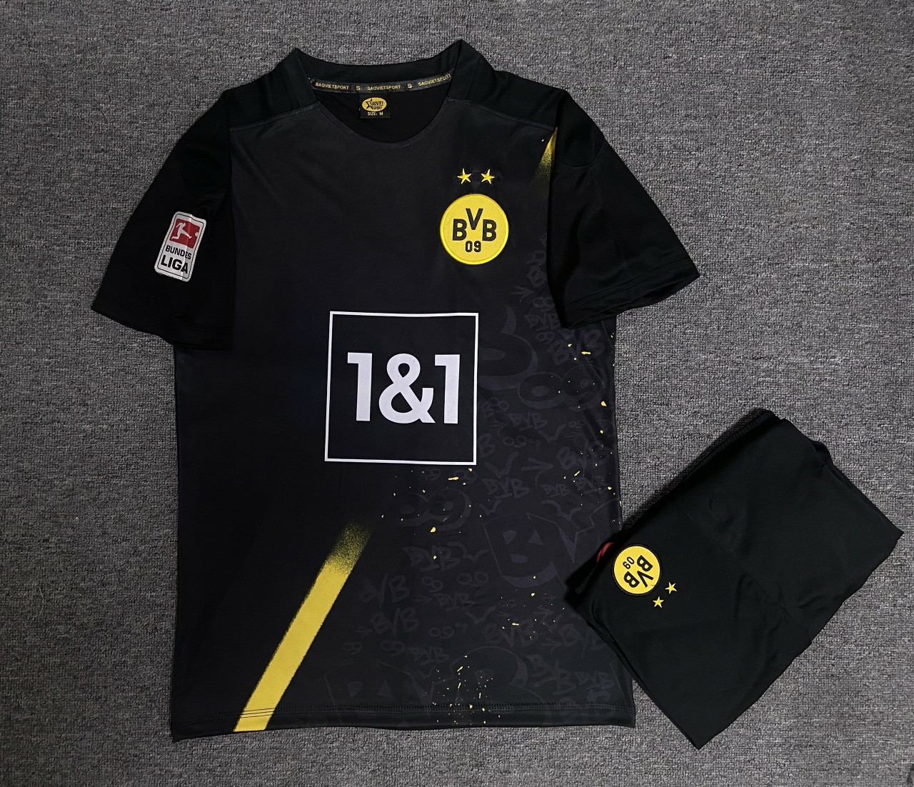 BỘ ĐỒ ĐÁ BANH Dortmund MỚI NHẤT 2020-2021